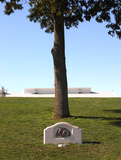 2010年　栃木県　愛馬慰霊碑