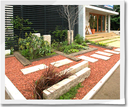 来場されるお客様の夢がふくらむ庭